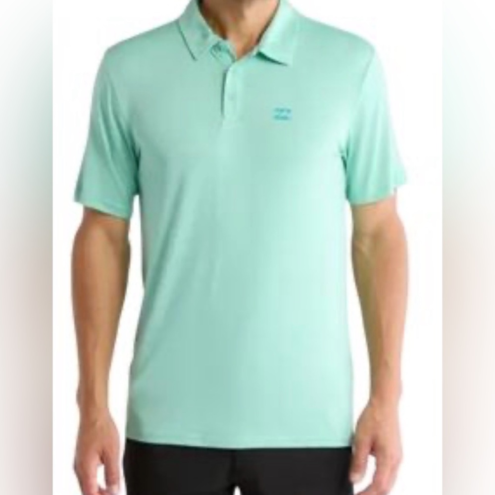 NWT BILLABONG Mint Green Polo Shirt